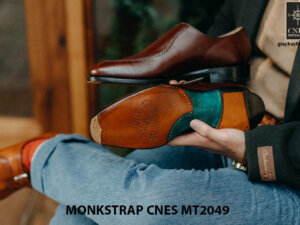 Giày tây nam chính hãng Monkstrap CNES MT2049 004