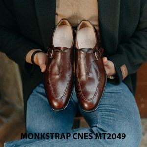 Giày tây nam chính hãng Monkstrap CNES MT2049 003