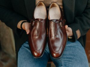 Giày tây nam chính hãng Monkstrap CNES MT2049 003