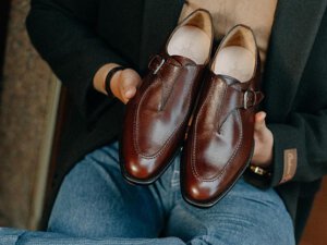 Giày tây nam chính hãng Monkstrap CNES MT2049 001
