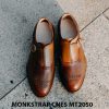 Giày da nam da bê Monkstrap CNES MT2050 001