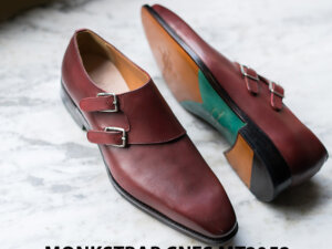 Giày tây nam cao cấp Monkstrap CNES MT2052 005