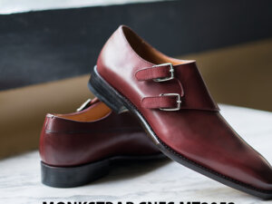 Giày tây nam cao cấp Monkstrap CNES MT2052 003