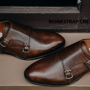 Giày tây nam da bê Monkstrap CNES MT2055 001