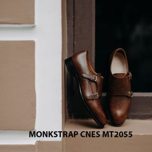 Giày tây nam da bê Monkstrap CNES MT2055 002