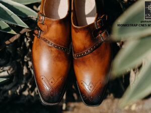 Giày tây nam chính hãng Monkstrap CNES MT2057 004