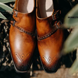 Giày tây nam chính hãng Monkstrap CNES MT2057 004