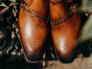 Giày tây nam chính hãng Monkstrap CNES MT2057 004