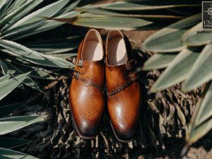 Giày tây nam chính hãng Monkstrap CNES MT2057 001