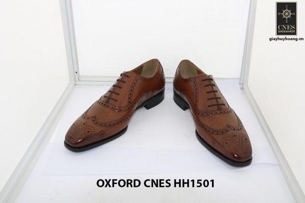 Giày tây nam Full Brogues Oxford CNES HH15101 002
