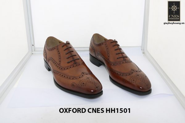 Giày tây nam Full Brogues Oxford CNES HH15101 001