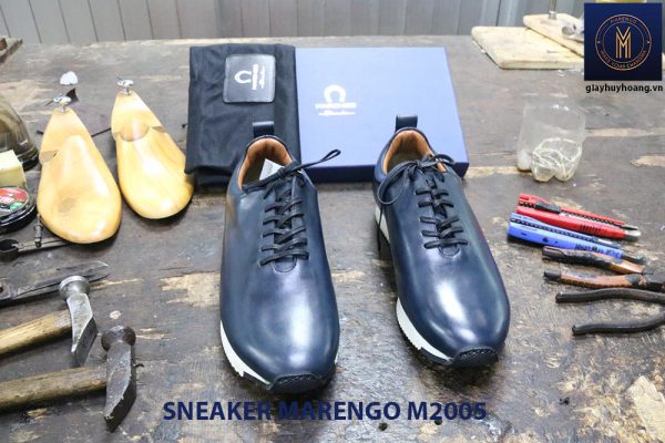 Giày da nam thời trang Sneaker Marengo M2005 004