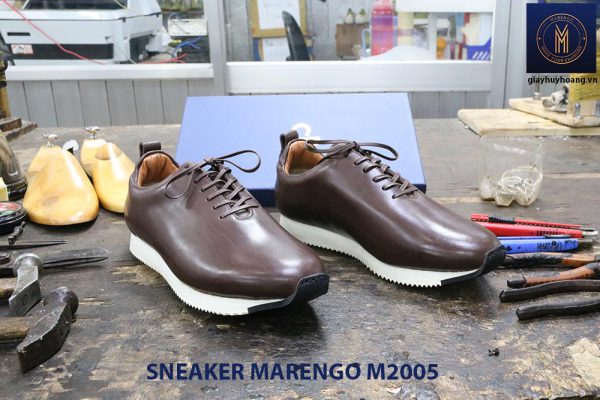 Giày da nam thời trang Sneaker Marengo M2005 002