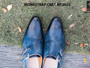 Giày da nam đẹp Monkstrap CNES MT2025 001