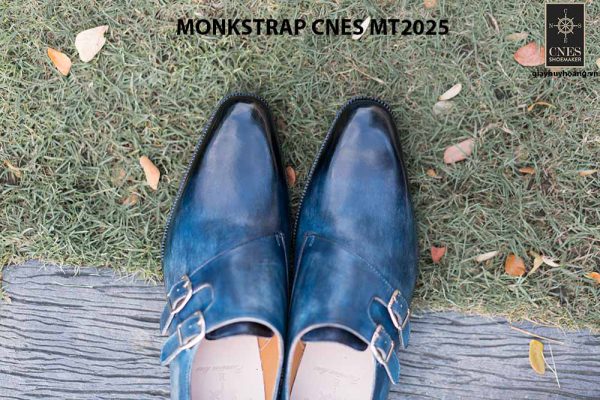Giày da nam đẹp Monkstrap CNES MT2025 001
