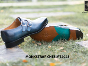 Giày da nam đẹp Monkstrap CNES MT2025 007