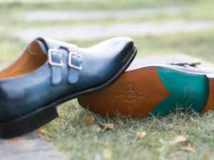 Giày da nam đẹp Monkstrap CNES MT2025 007
