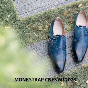 Giày da nam đẹp Monkstrap CNES MT2025 004
