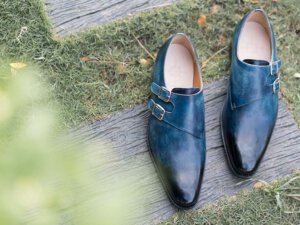 Giày da nam đẹp Monkstrap CNES MT2025 004