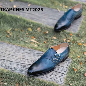 Giày da nam đẹp Monkstrap CNES MT2025 002