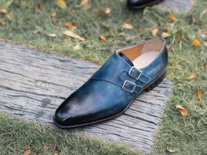 Giày da nam đẹp Monkstrap CNES MT2025 002