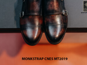 Giày da nam xỏ chân Monkstrap CNES MT2019 004