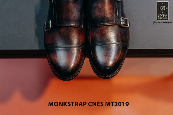 Giày da nam xỏ chân Monkstrap CNES MT2019 004