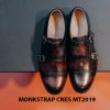 Giày da nam xỏ chân Monkstrap CNES MT2019 001