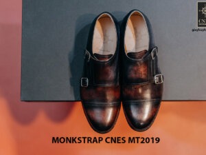 Giày da nam xỏ chân Monkstrap CNES MT2019 001