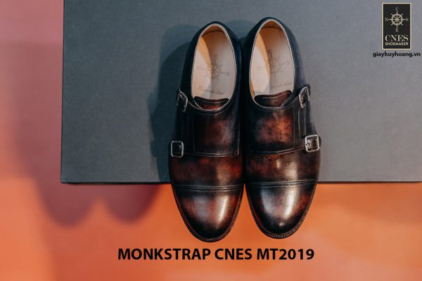 Giày da nam xỏ chân Monkstrap CNES MT2019 001