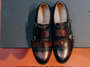 Giày da nam xỏ chân Monkstrap CNES MT2019 001