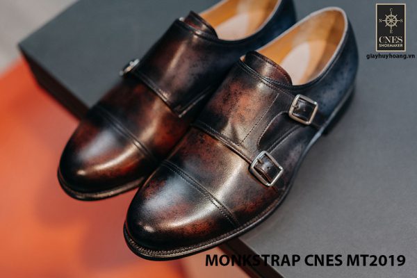 Giày da nam xỏ chân Monkstrap CNES MT2019 003