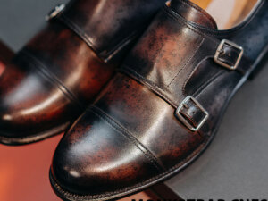 Giày da nam xỏ chân Monkstrap CNES MT2019 003