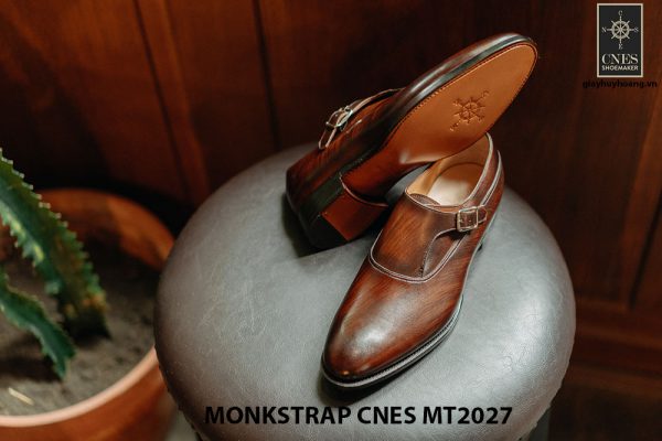 Giày da nam chính hãng Monkstrap CNES MT2027 004