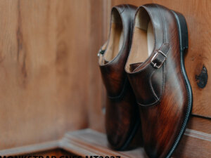 Giày da nam chính hãng Monkstrap CNES MT2027 003