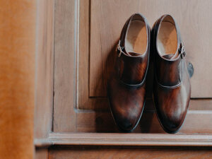 Giày da nam chính hãng Monkstrap CNES MT2027 001