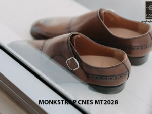 Giày tây nam không dây Monkstrap CNES MT2028 005