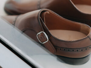 Giày tây nam không dây Monkstrap CNES MT2028 005