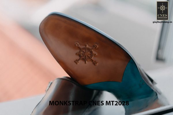 Giày tây nam không dây Monkstrap CNES MT2028 004