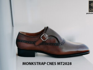 Giày tây nam không dây Monkstrap CNES MT2028 003