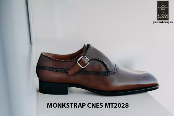 Giày tây nam không dây Monkstrap CNES MT2028 003