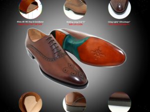 Banner khác biệt giày tây thủ công da cao cấp tại giayhuyhoang.vn