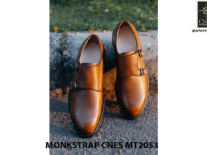 Giày tây nam thủ công Monkstrap CNES MT2053 005