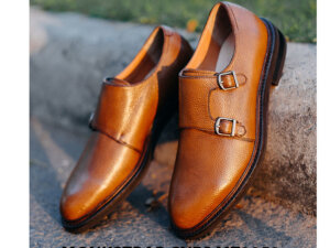 Giày tây nam thủ công Monkstrap CNES MT2053 003