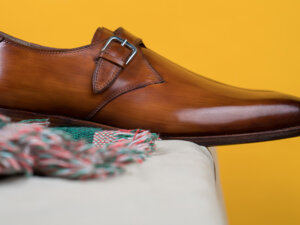 Giày tây nam chính hãng Monkstrap CNES MT2046 001