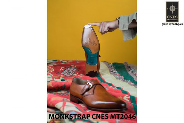 Giày tây nam chính hãng Monkstrap CNES MT2046 002