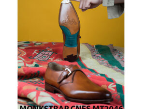 Giày tây nam chính hãng Monkstrap CNES MT2046 002