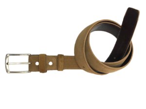 Dây nịt da lộn nam đầu kim da bò 2 lớp 0026