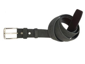 Dây nịt da lộn nam đầu kim da bò 2 lớp 0018