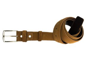 Dây nịt da lộn nam đầu kim da bò 2 lớp 0013